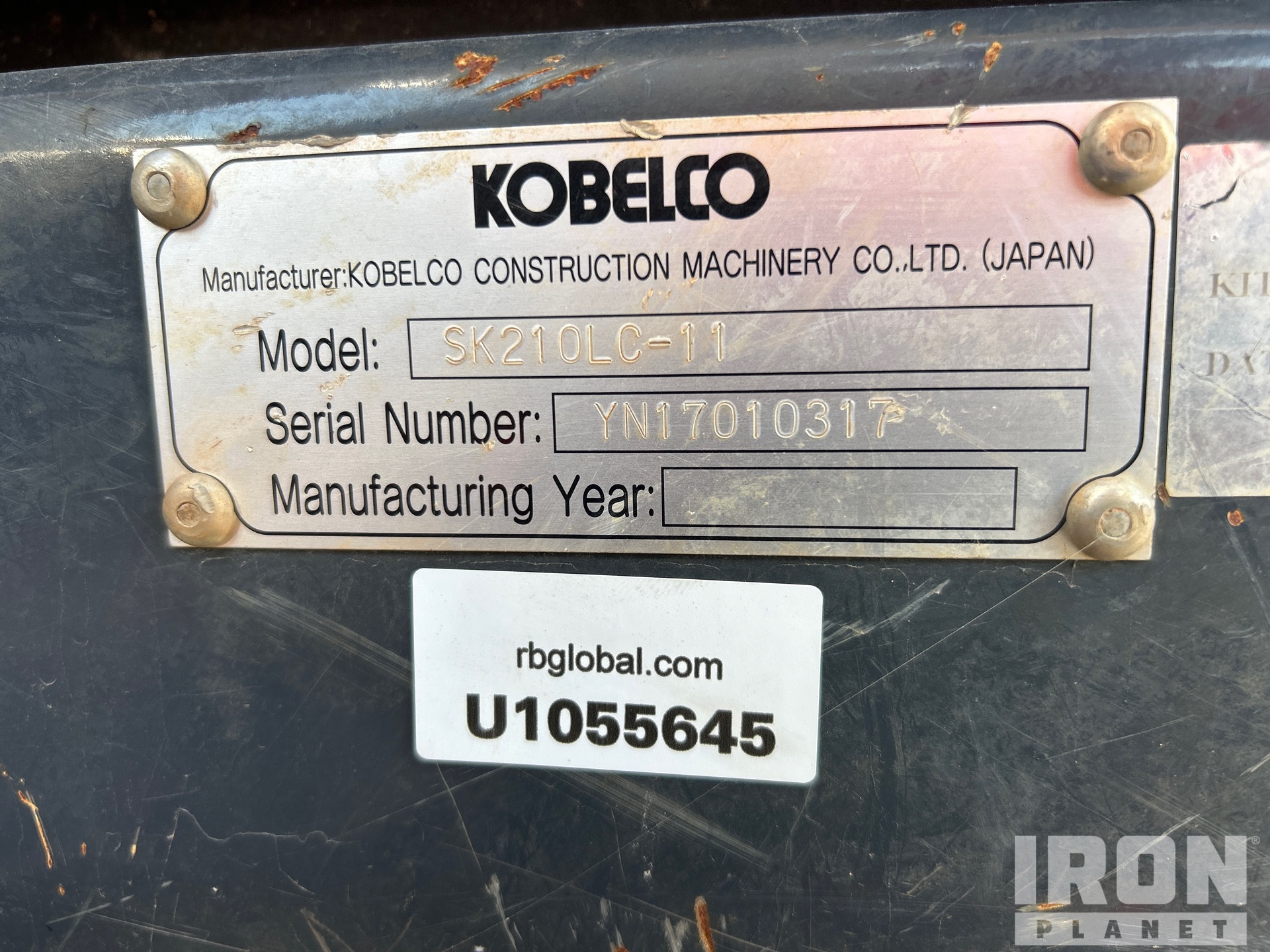 2022 Kobelco SK210LC-11
