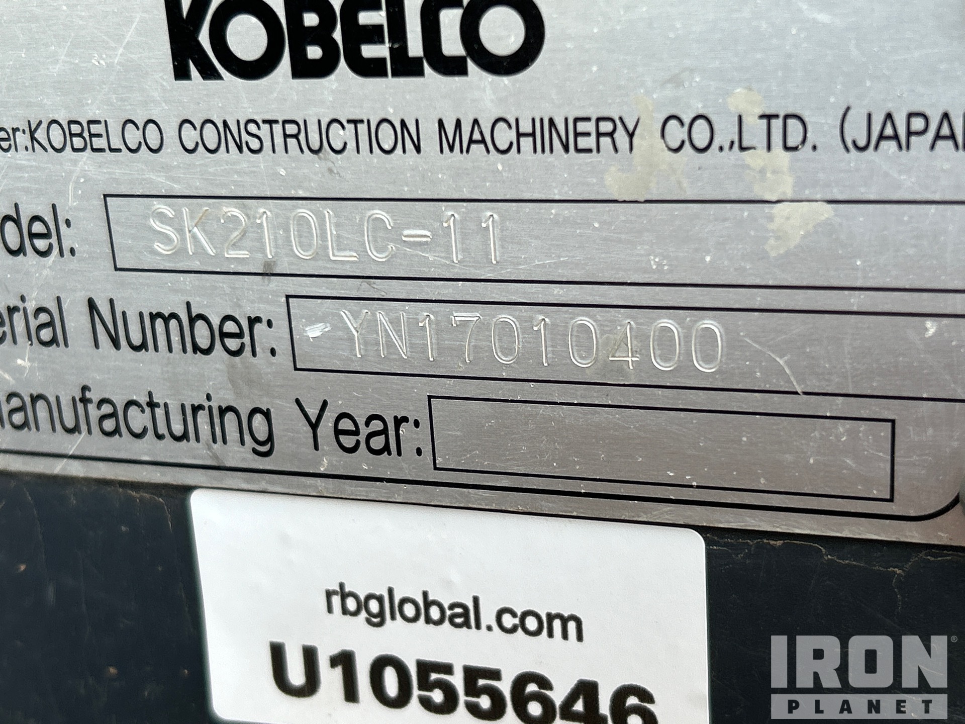 2022 Kobelco SK210LC-11