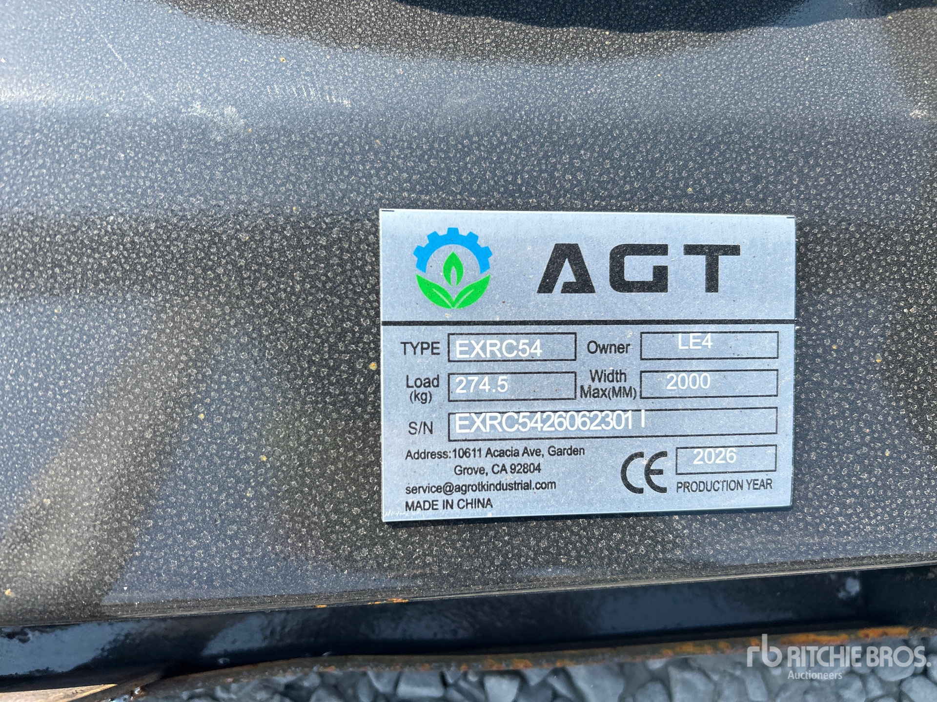 2026 AGT EXRC54
