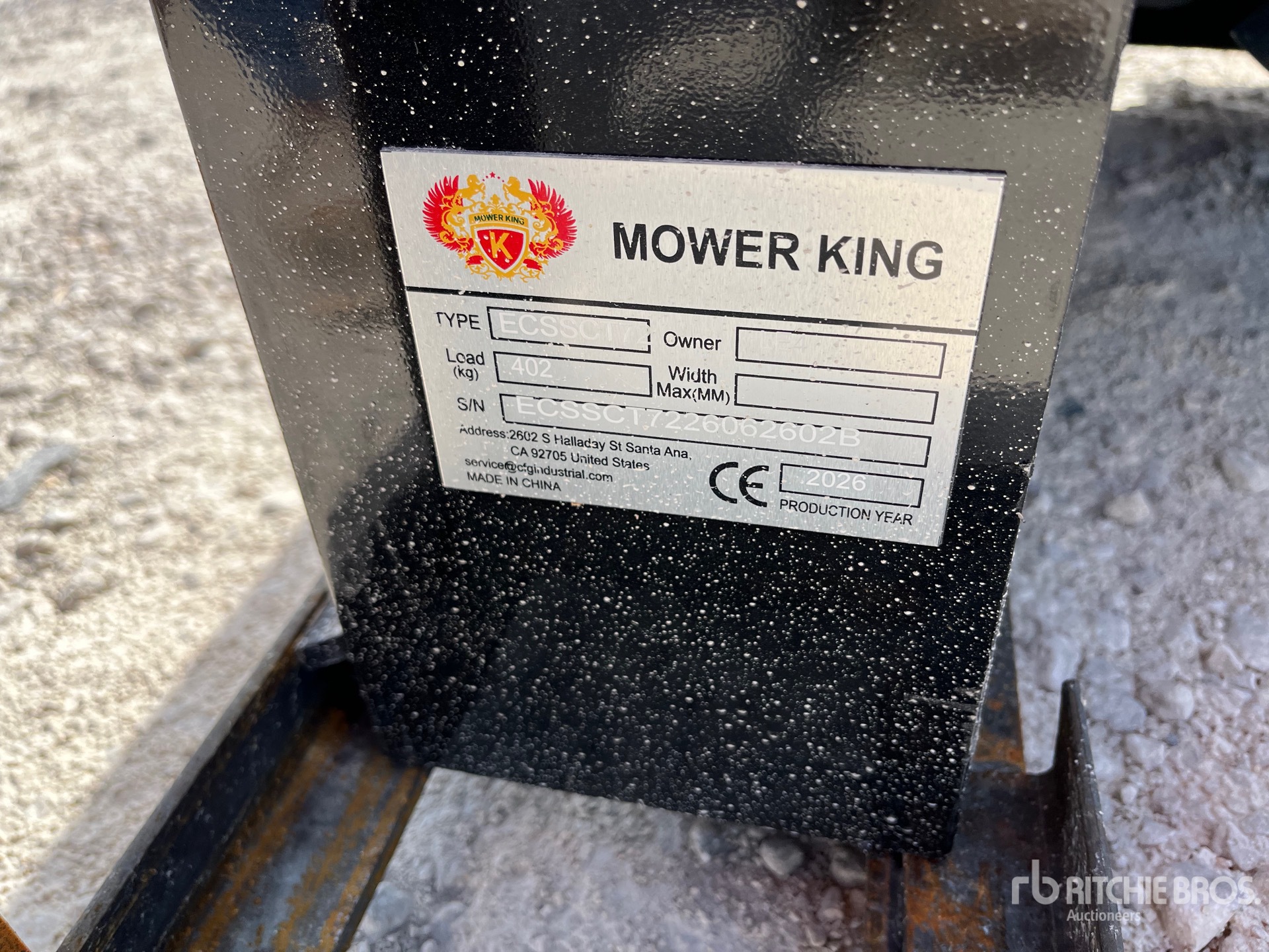 2026 Mower King ECSSCT72