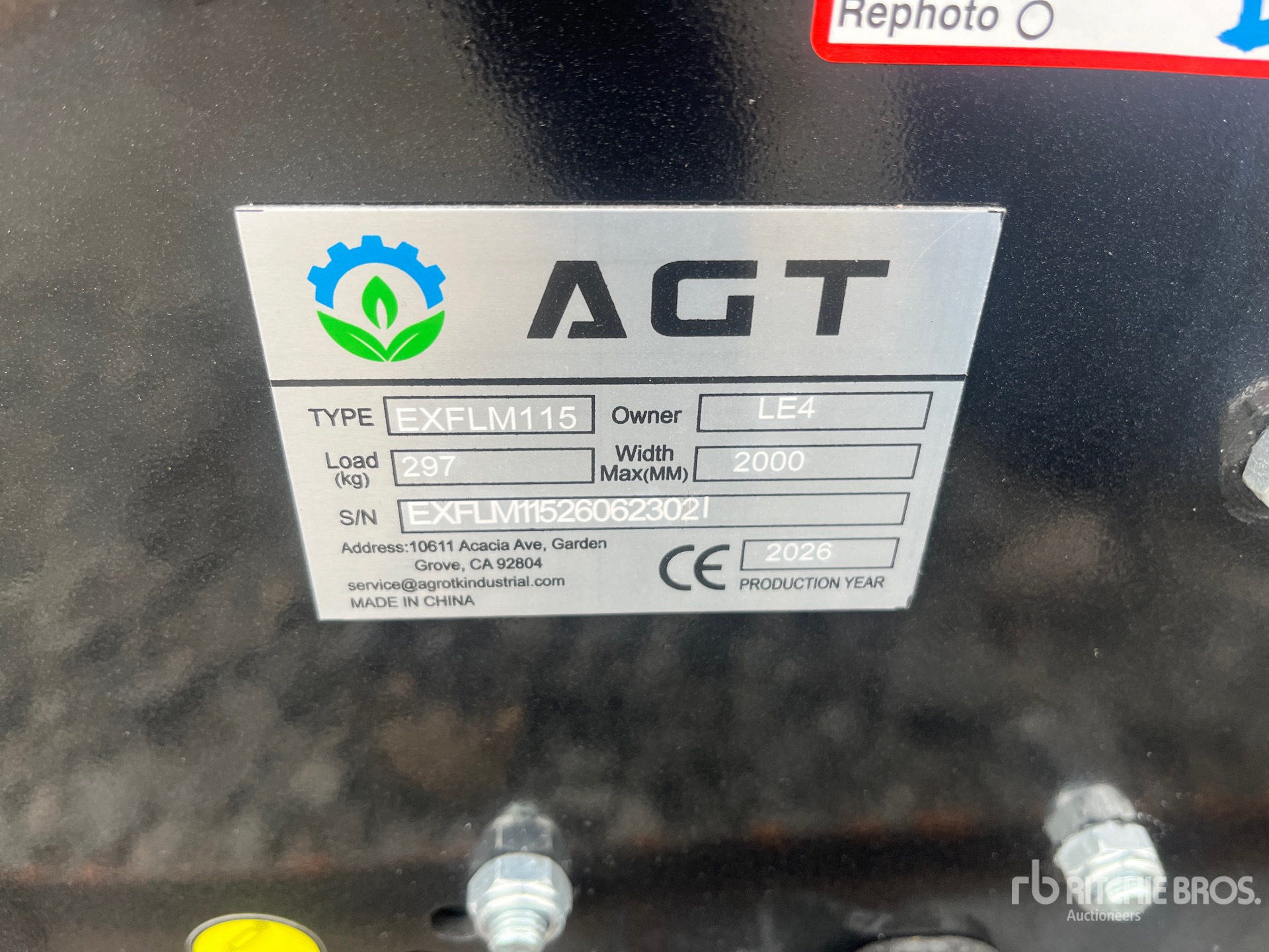 2026 AGT EXFLM115