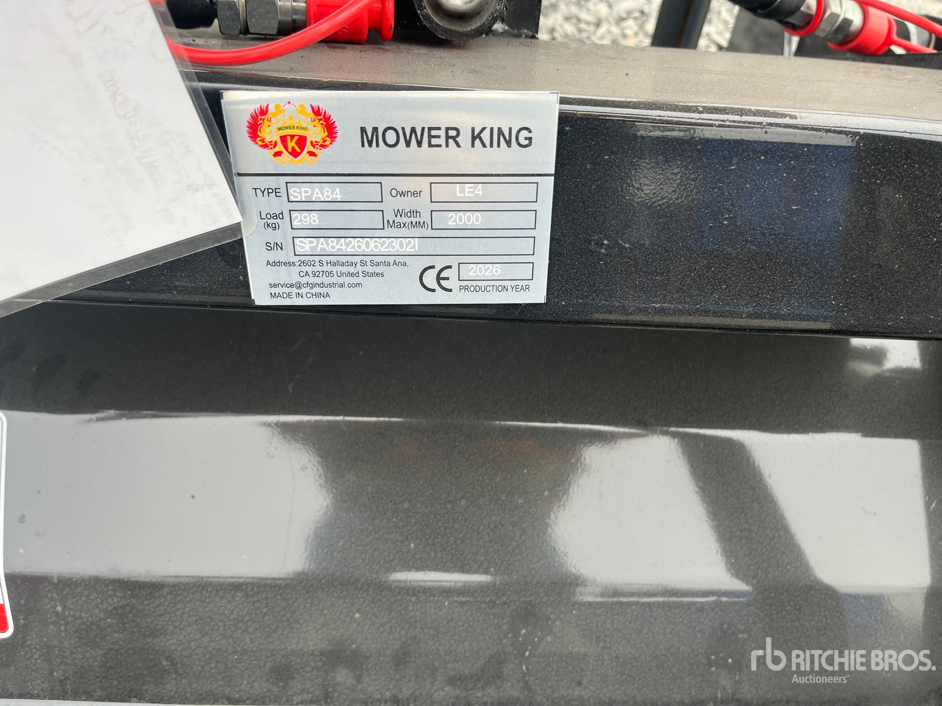 2026 Mower King SPA84