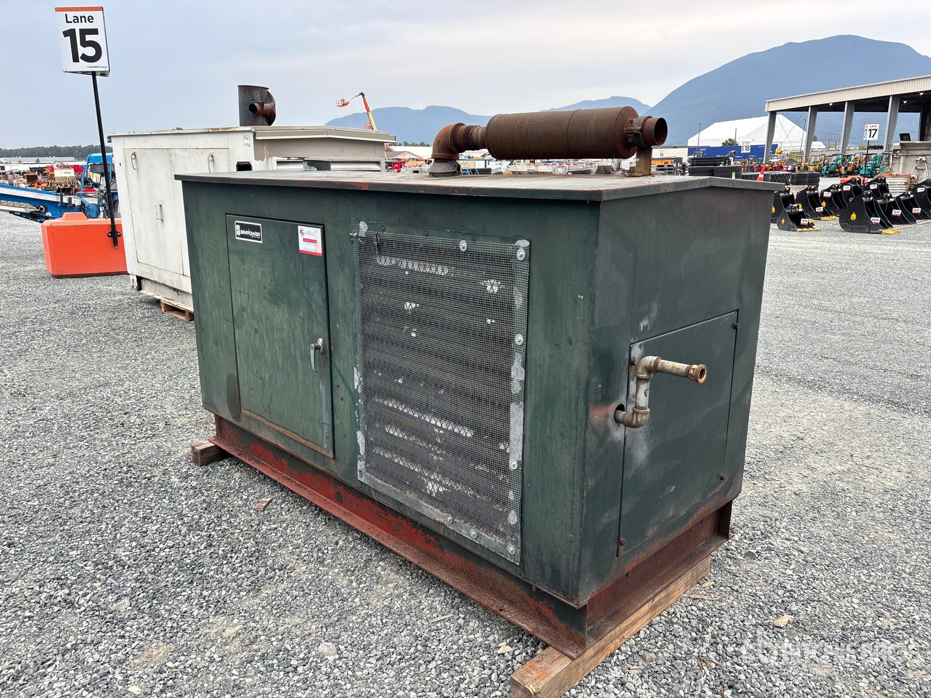 General Appearance with Picture, Left Rear Corner