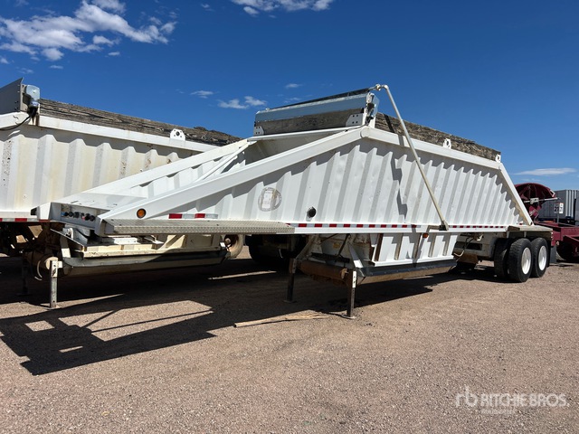 2018 Cts Bdt-40 42 Ft T/a Belly Dump Trailer