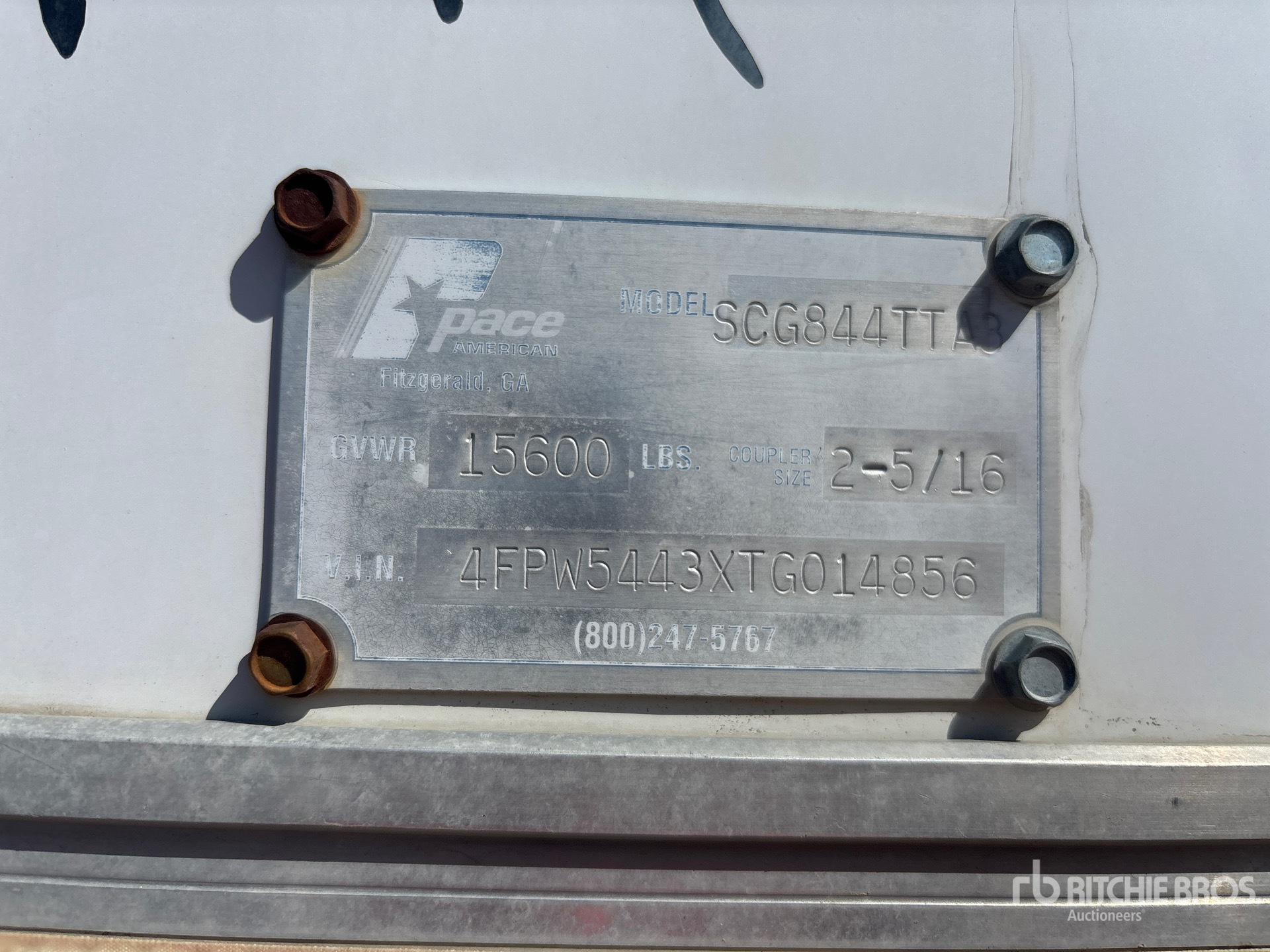 1996 Pace 44 ft Tri/A