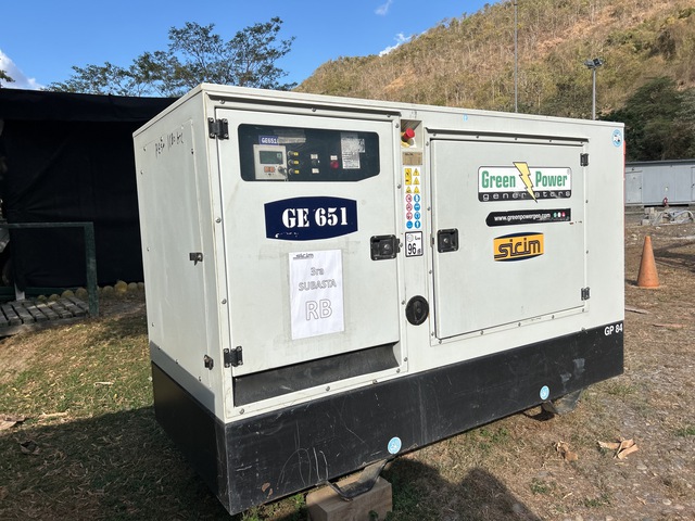 Green Power GP 84 S/I-N-6 75 kVA Skid-Mounted 75 KVA -DIESEL Generator Set