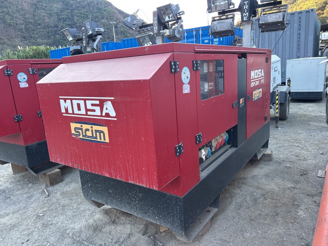 Mosa DSP 2x400 PS 400 A Skid-Mounted Electric Welder