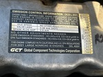 Engine with Emission Label