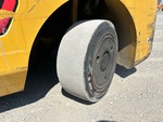 Chassis with Left Rear Tire