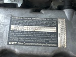Engine with Emission Label