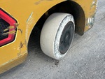 Chassis with Left Rear Tire