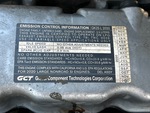 Engine with Emission Label