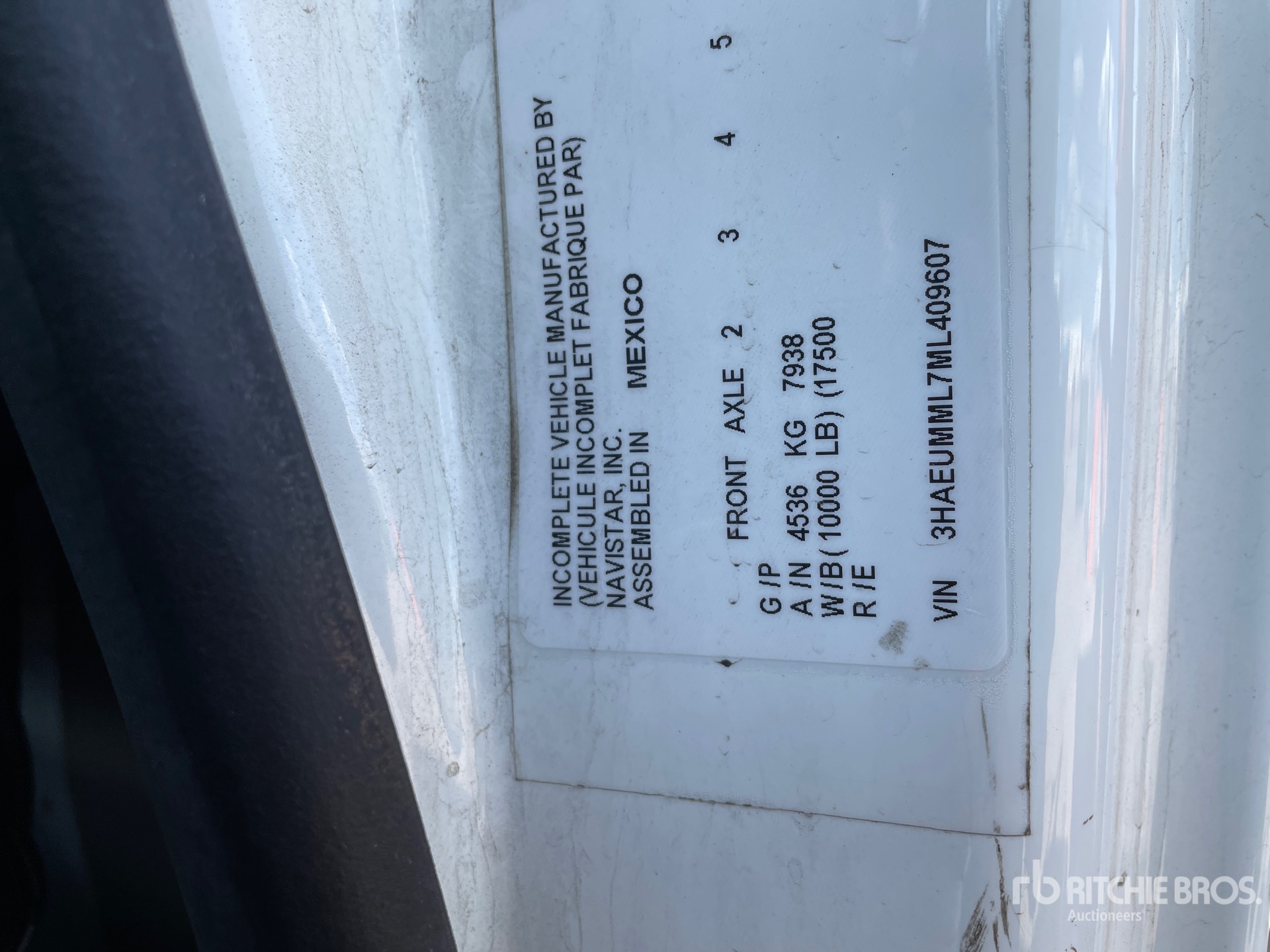 Photo of a 2021 International MV607