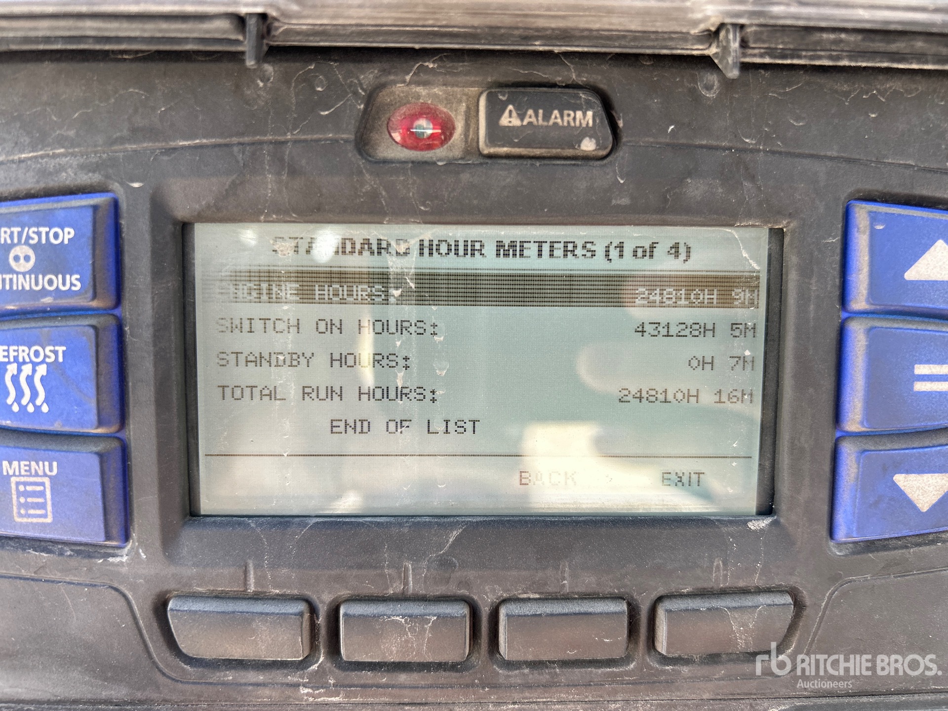 General Appearance with Hour Meter / Odometer