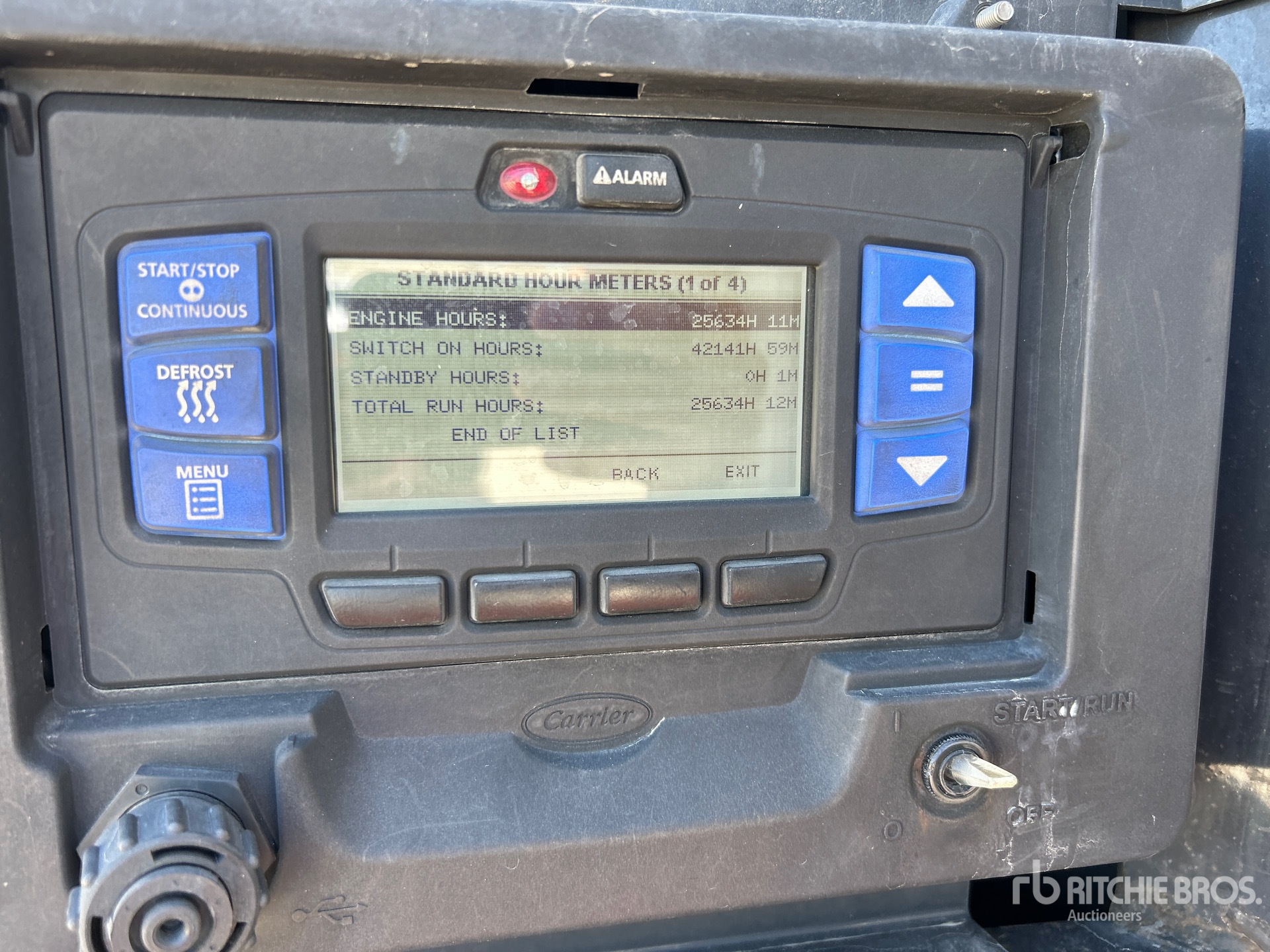 General Appearance with Hour Meter / Odometer