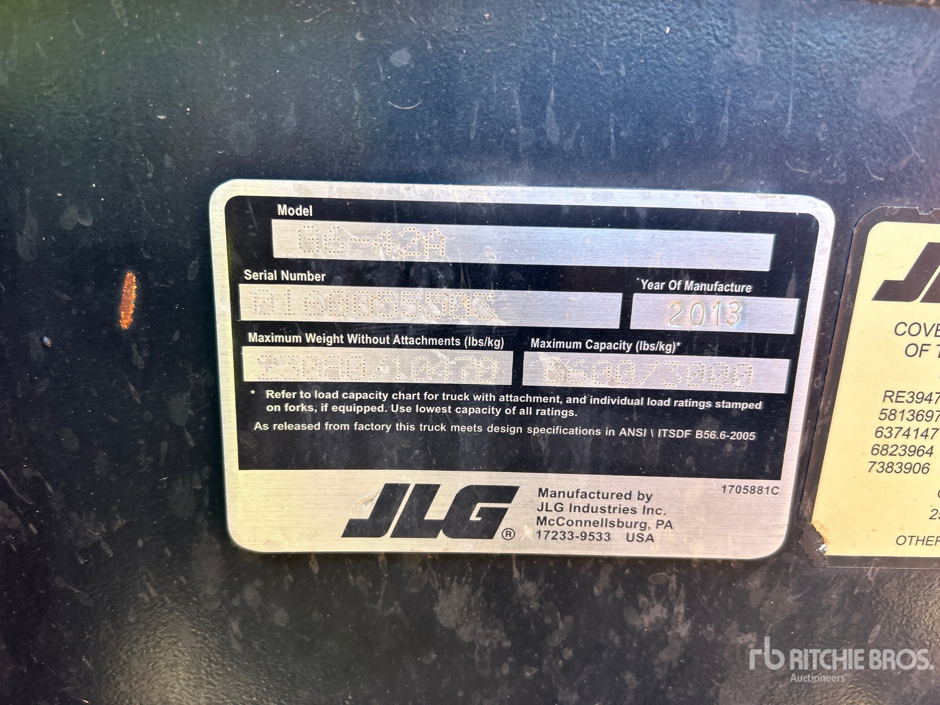 2013 JLG G6-42A