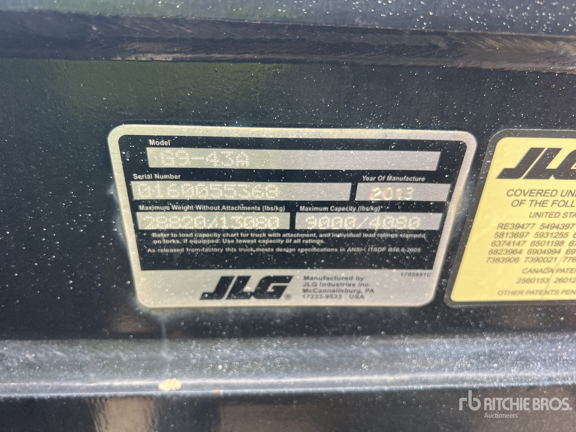 2013 JLG G9-43A