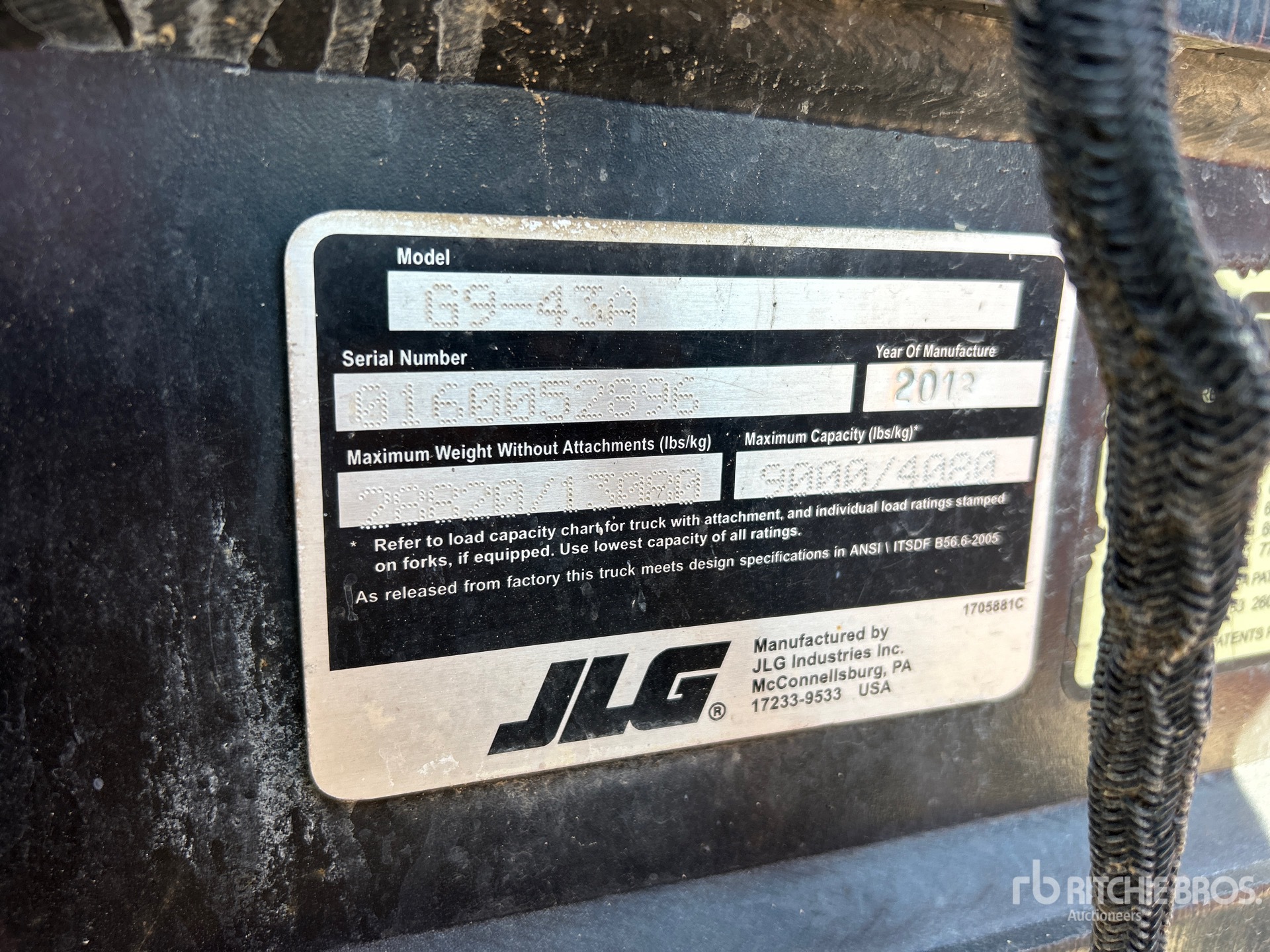 2013 JLG G9-43A