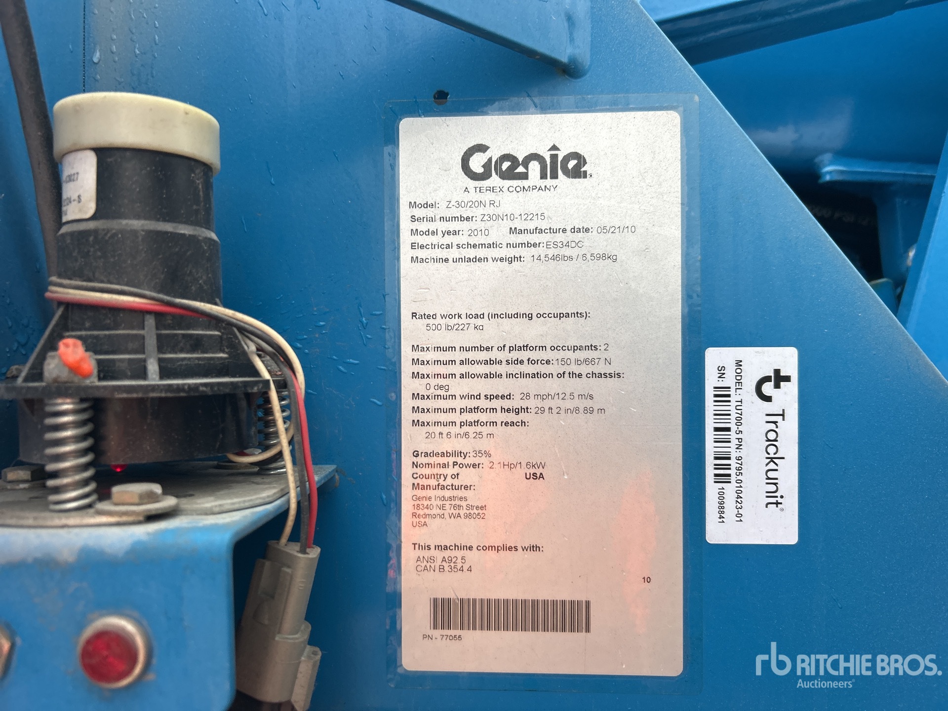 2010 Genie Z-30/20N RJ
