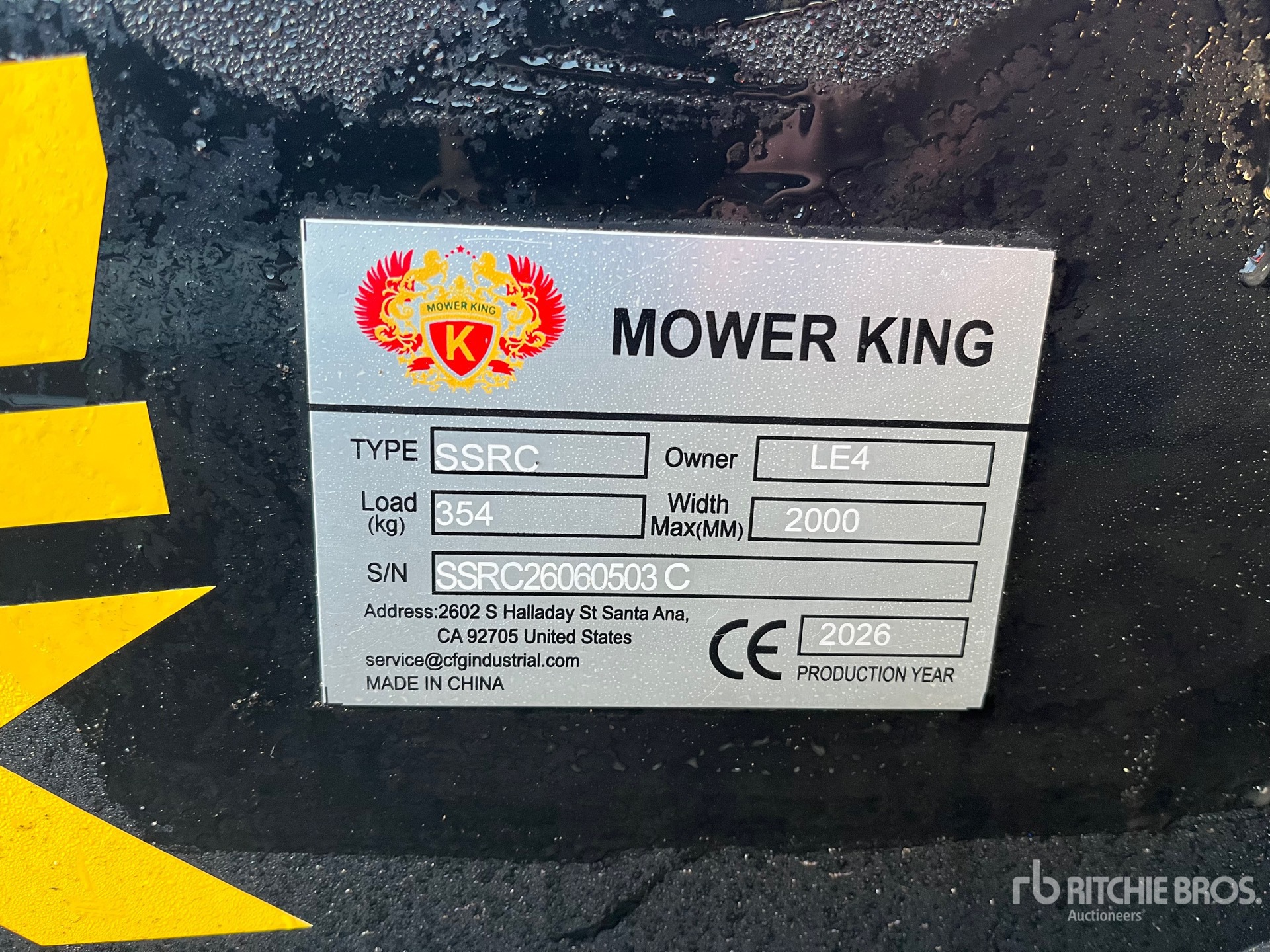 2026 Mower King SSRC72