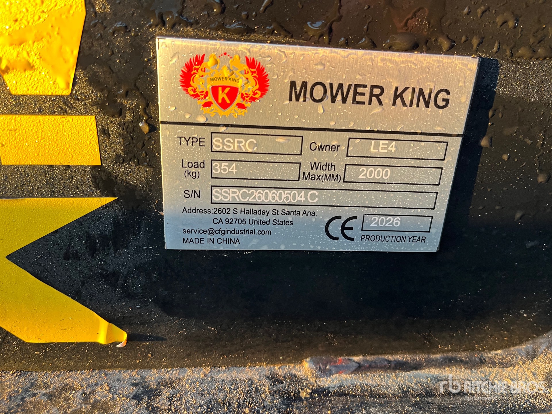 2026 Mower King SSRC72