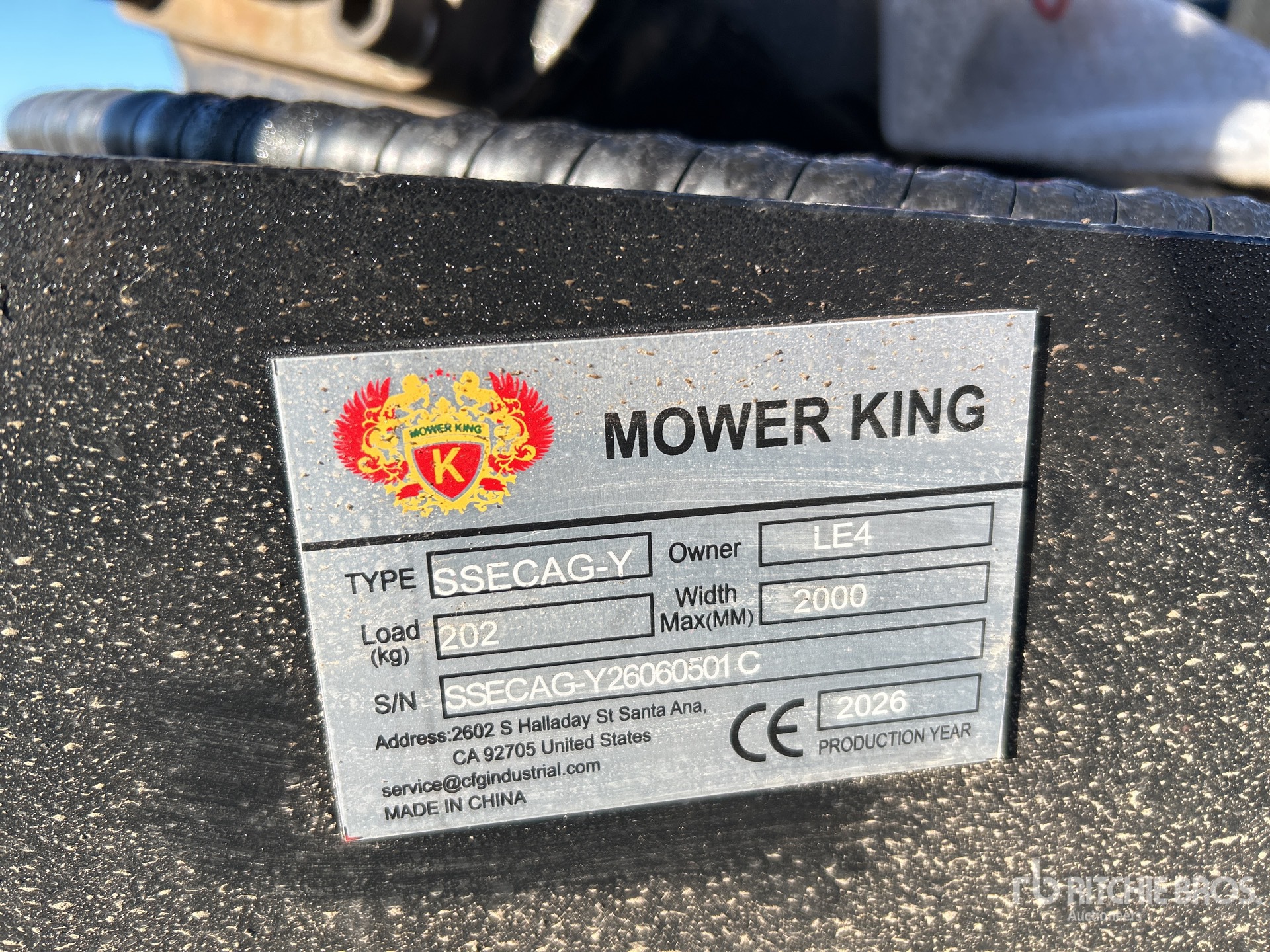 2026 Mower King SSECAG-Y