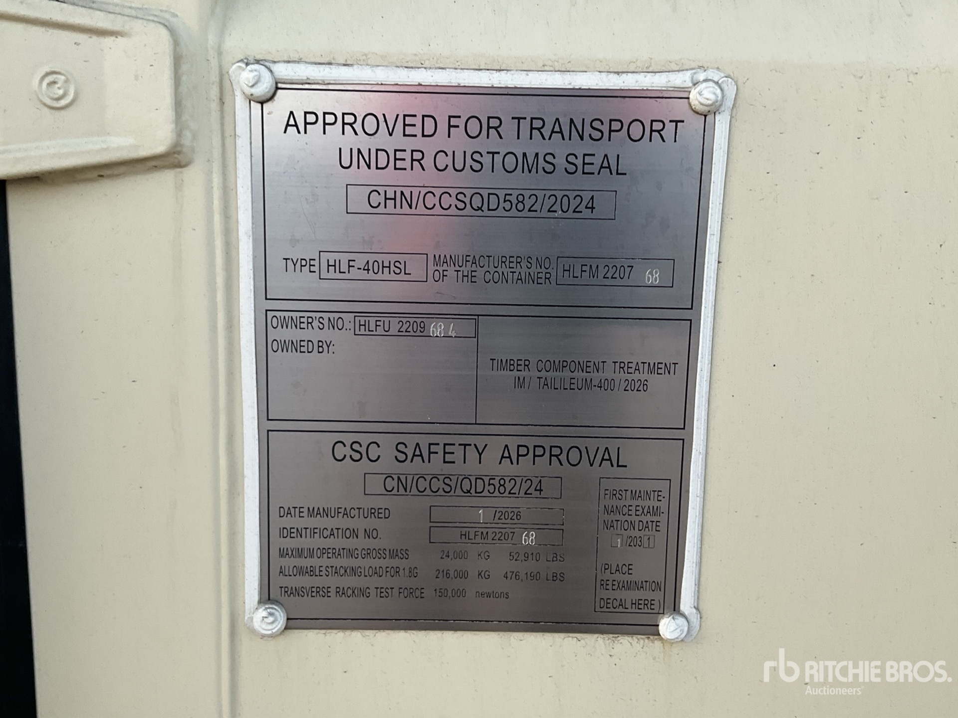 2026 MACHPRO MP-C40