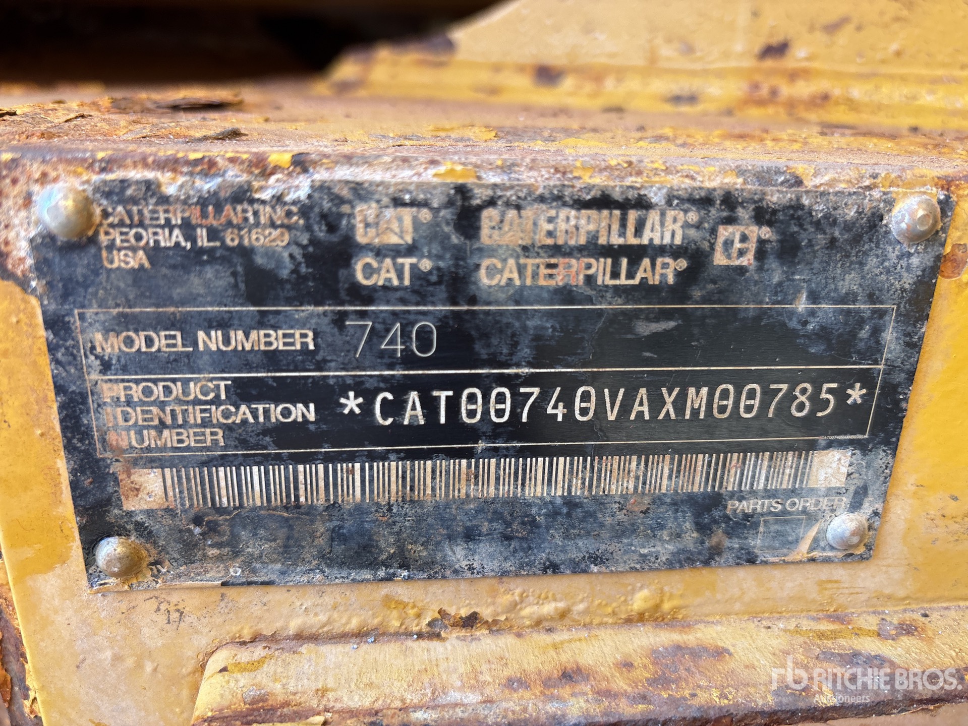 2003 Caterpillar 740