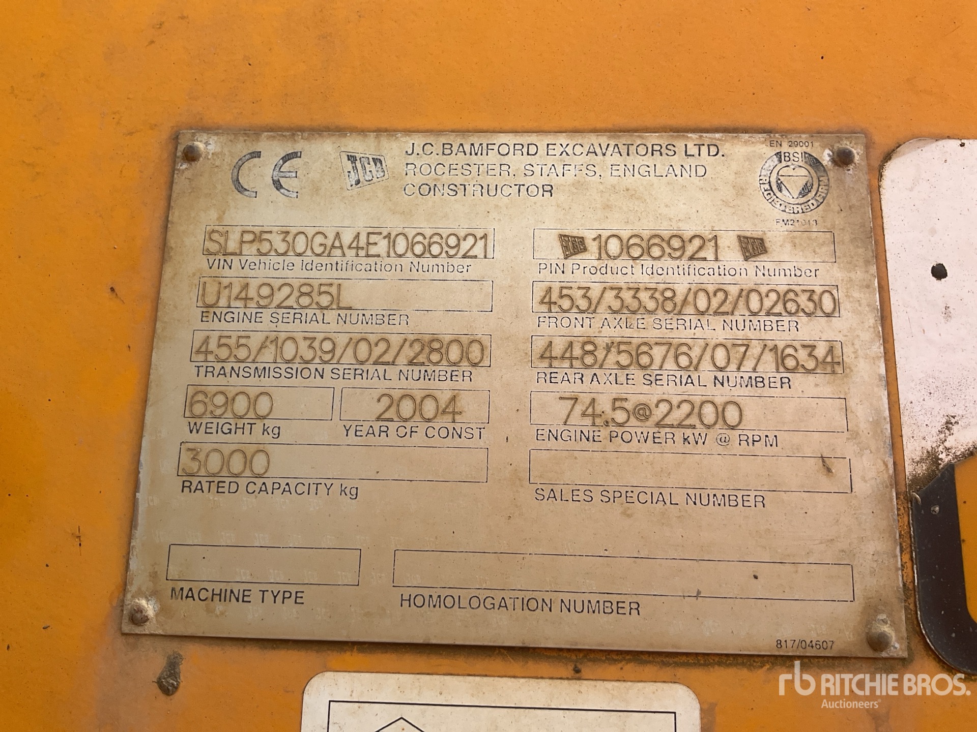 2004 JCB 530-70