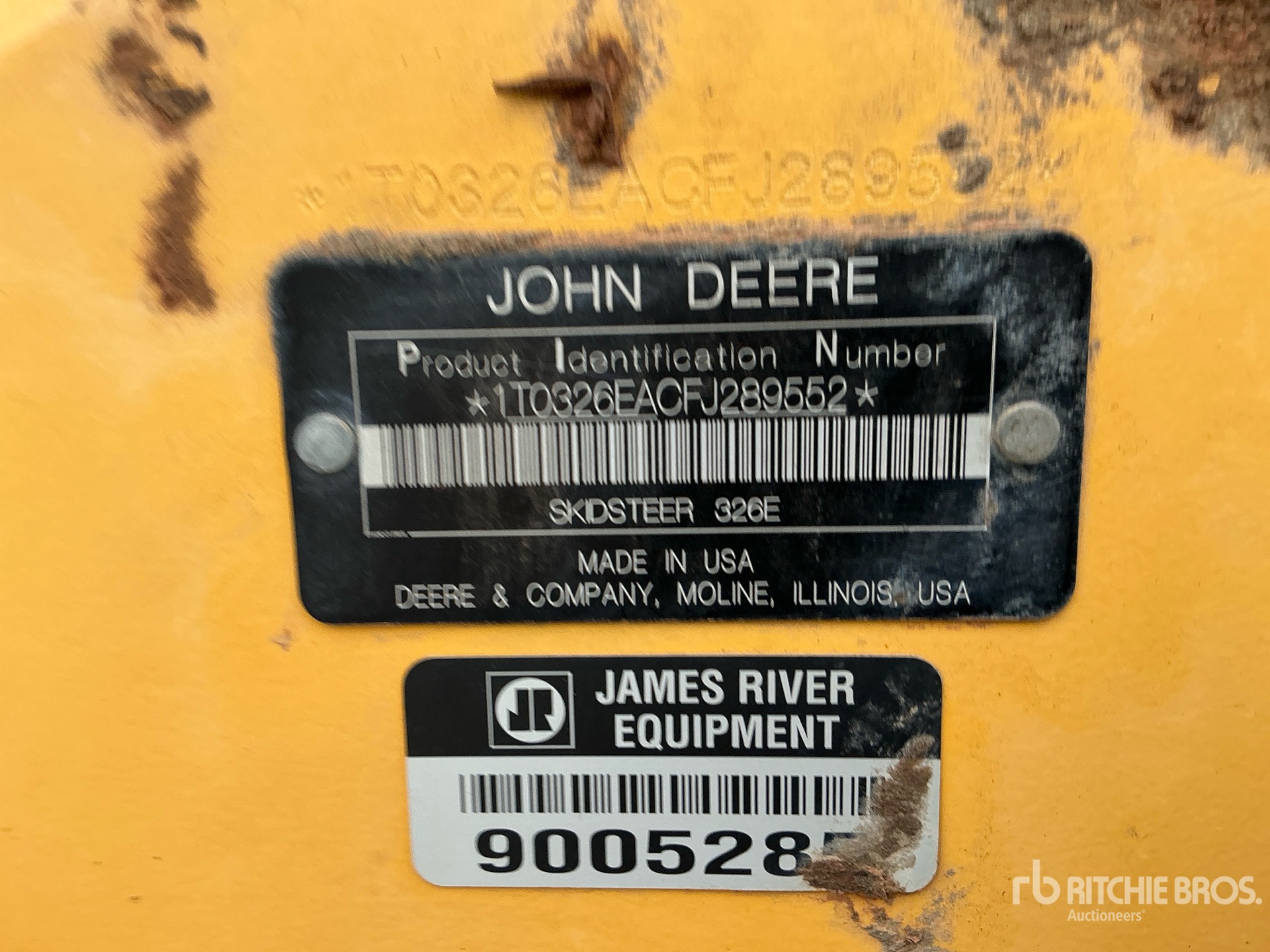 Photo of a 2015 John Deere 326E