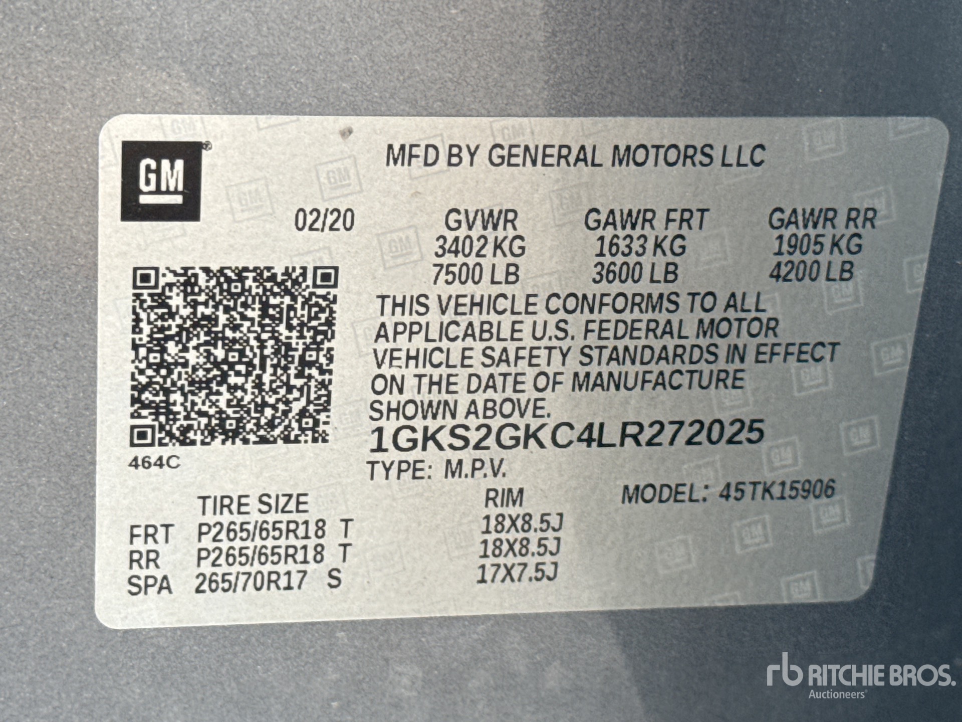2020 GMC YUKON XL