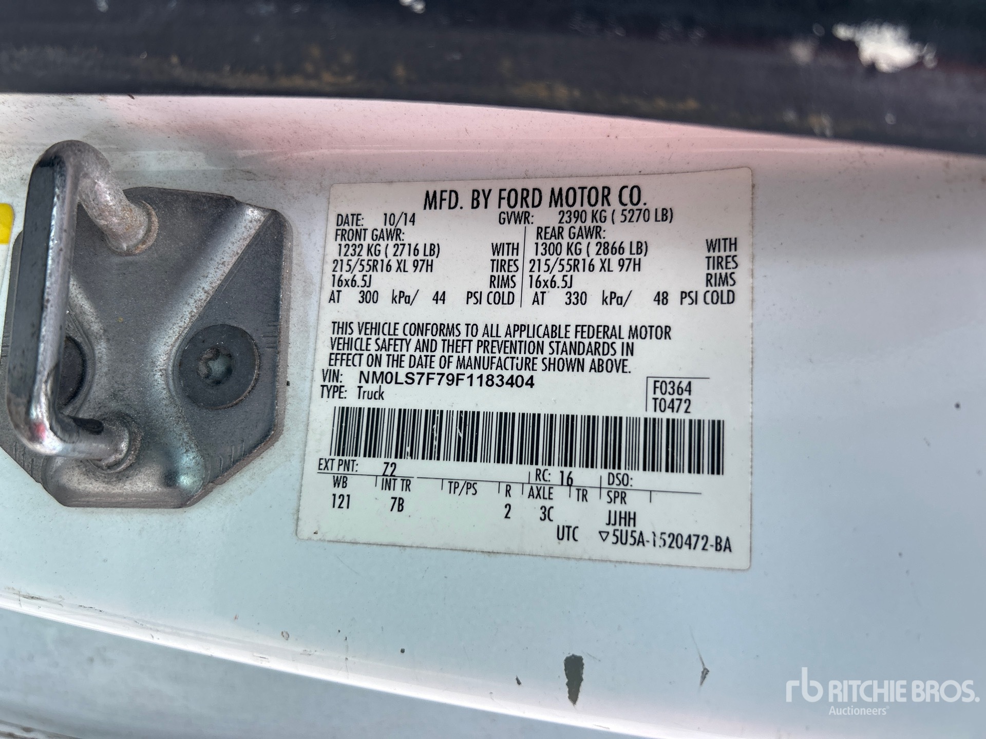 Photo of a 2015 Ford TRANSIT CONNECT