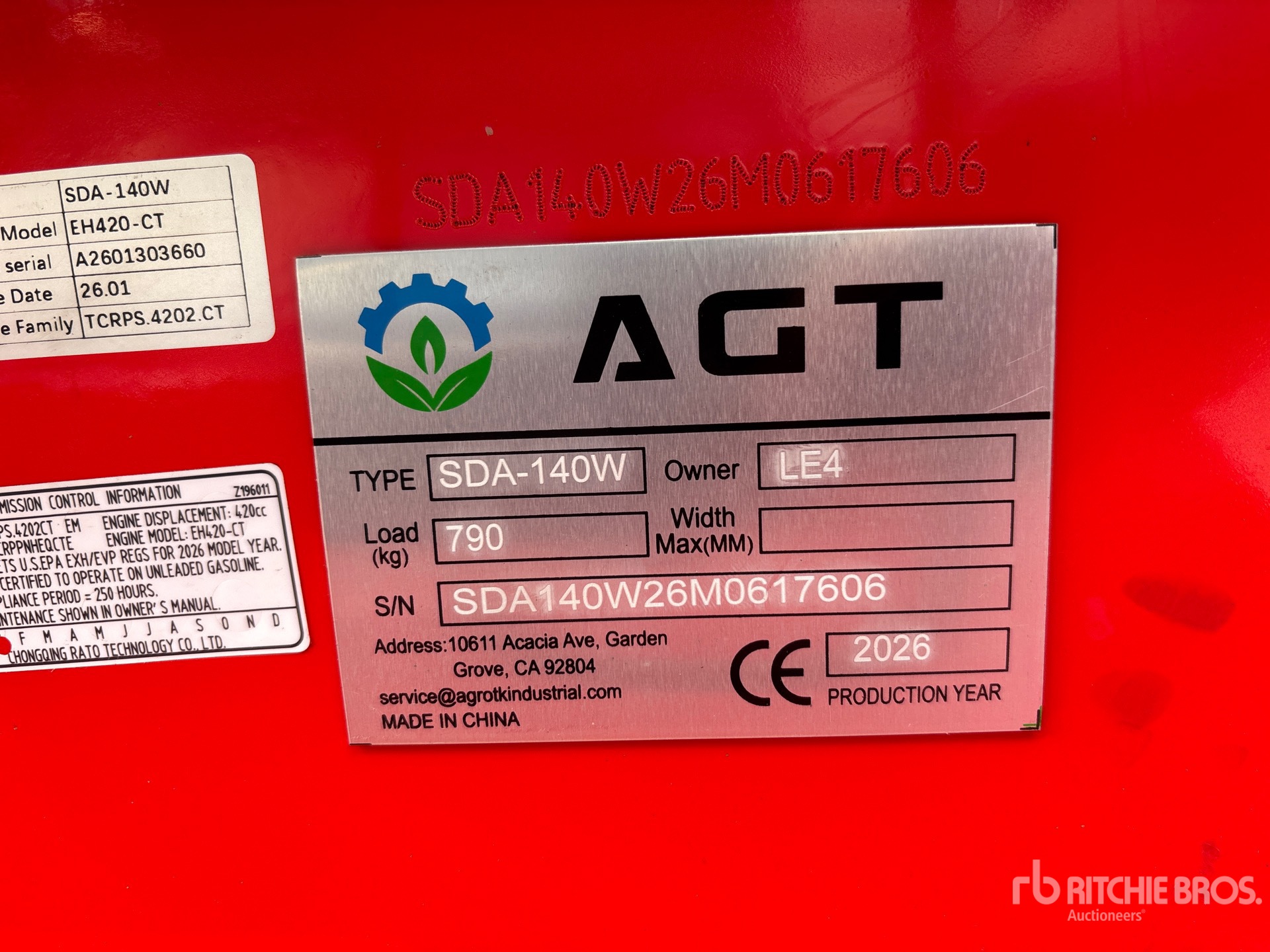 2026 AGT SDA-140W