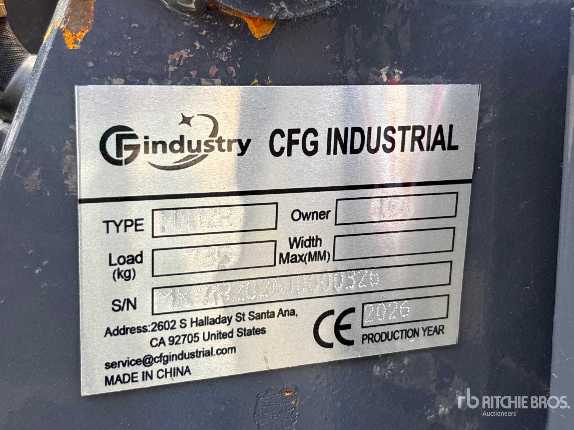 2026 CFG MX12R