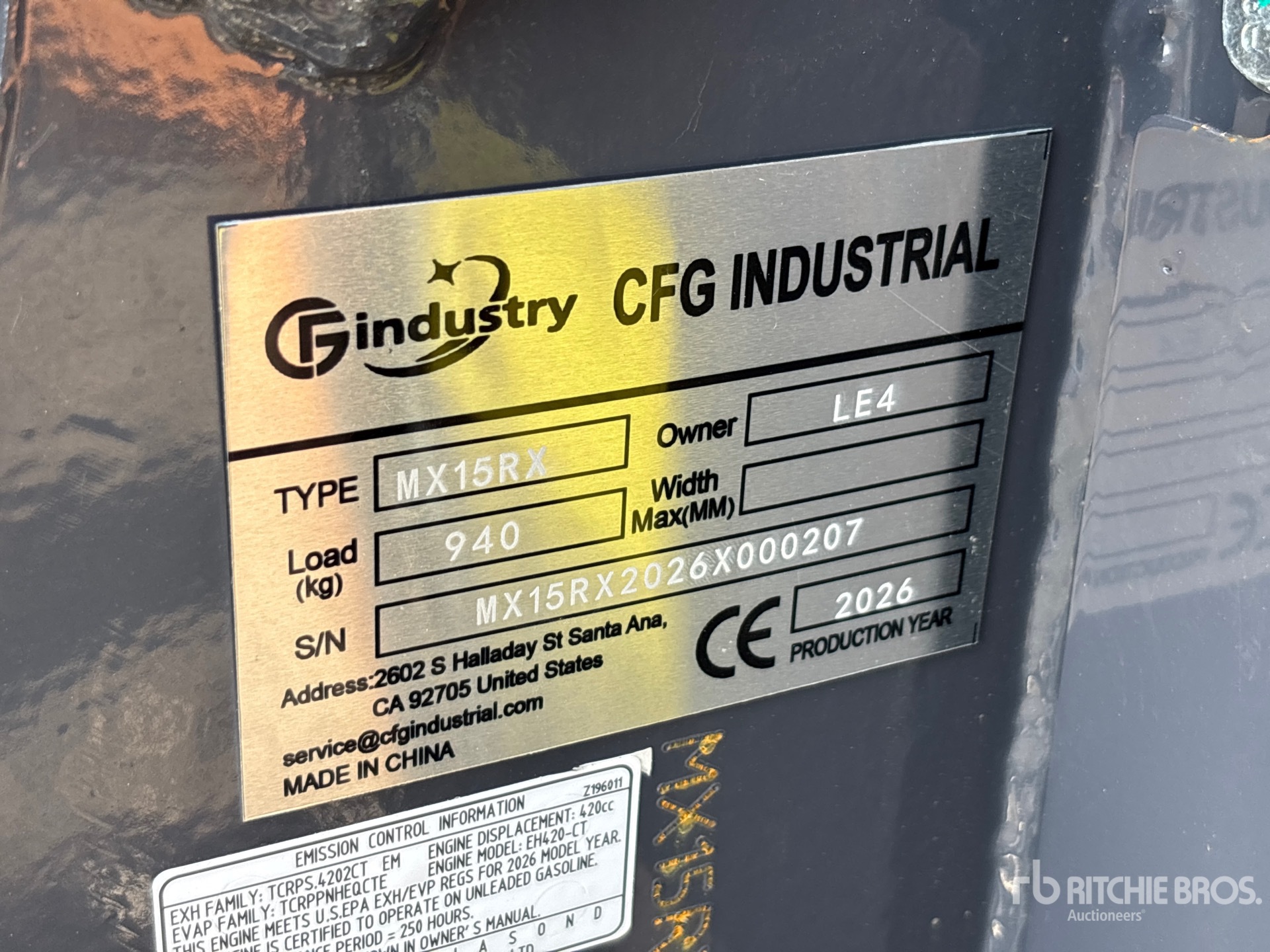 2026 CFG MX15RX
