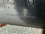 General Appearance with Frame Stamp Serial Number/VIN Photo