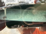 General Appearance with Frame Stamp Serial Number/VIN Photo