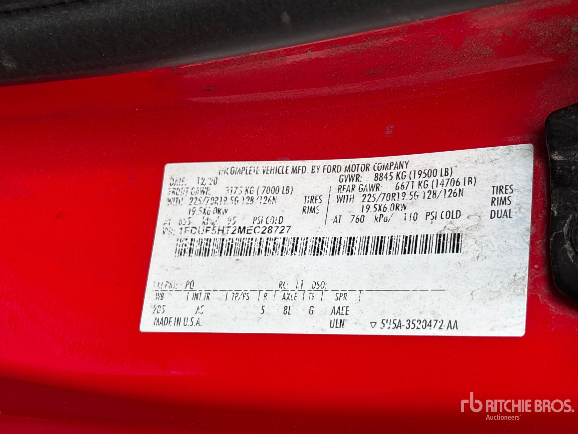 2021 Ford F-550