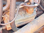 Engine with Air Compressor