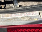 General Appearance with Motor Vehicle Safety Standards Label