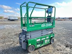 General Appearance - Scissor Lift* with Imagen: esquina trasera derecha