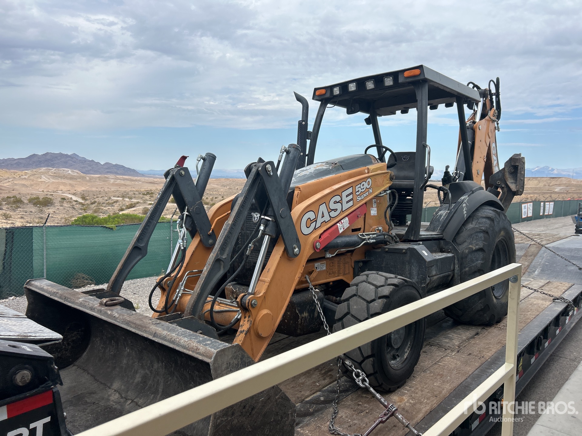 Photo of a 2017 Case 590 SUPER N