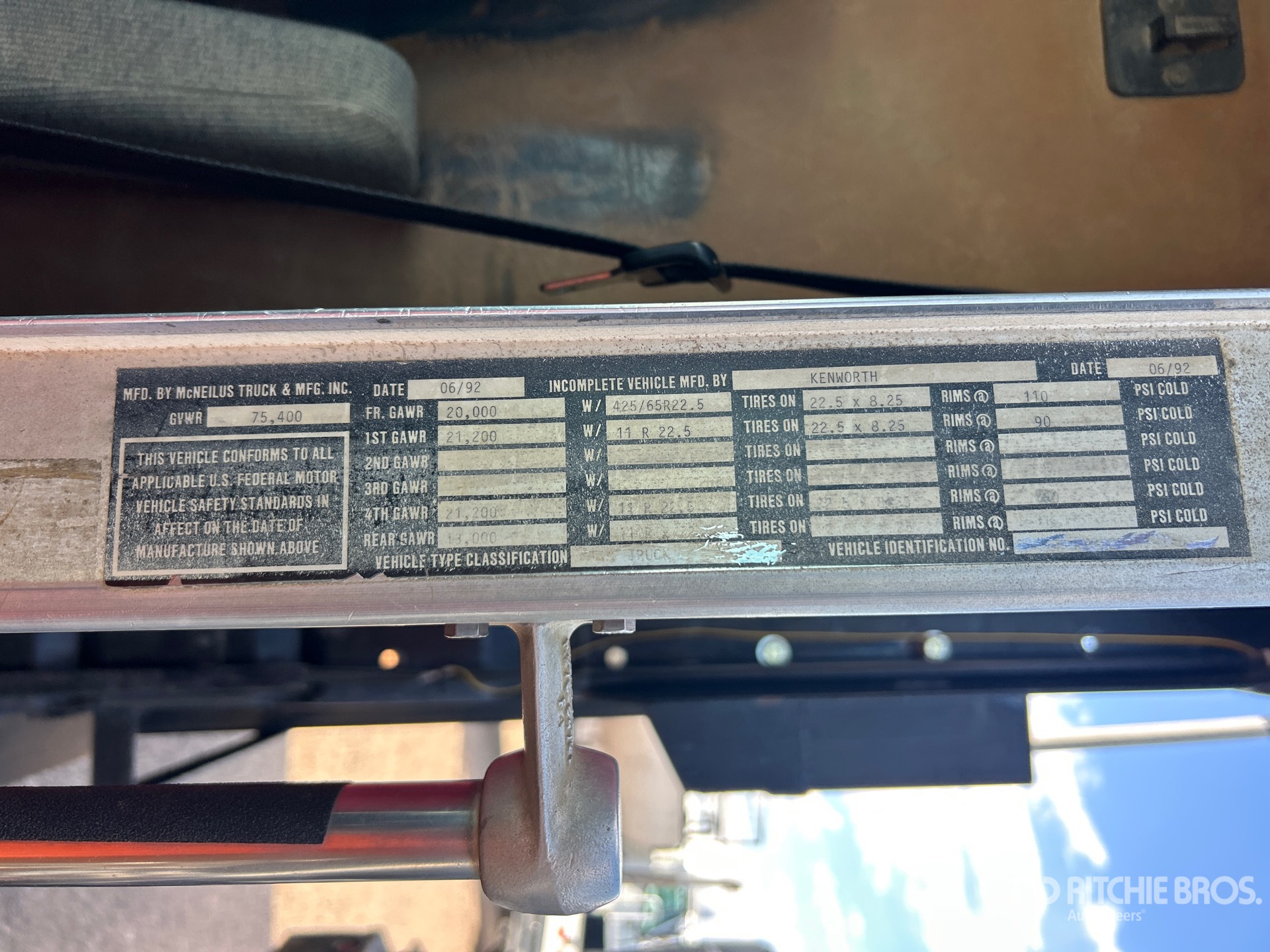 1993 Kenworth W900