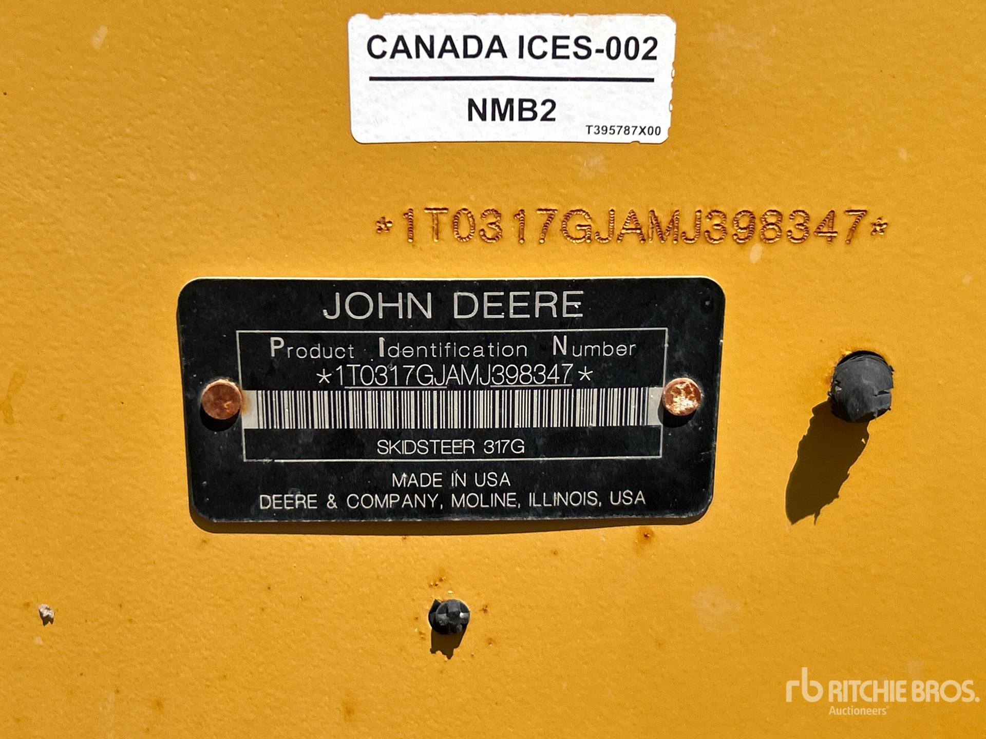 2021 John Deere 317G