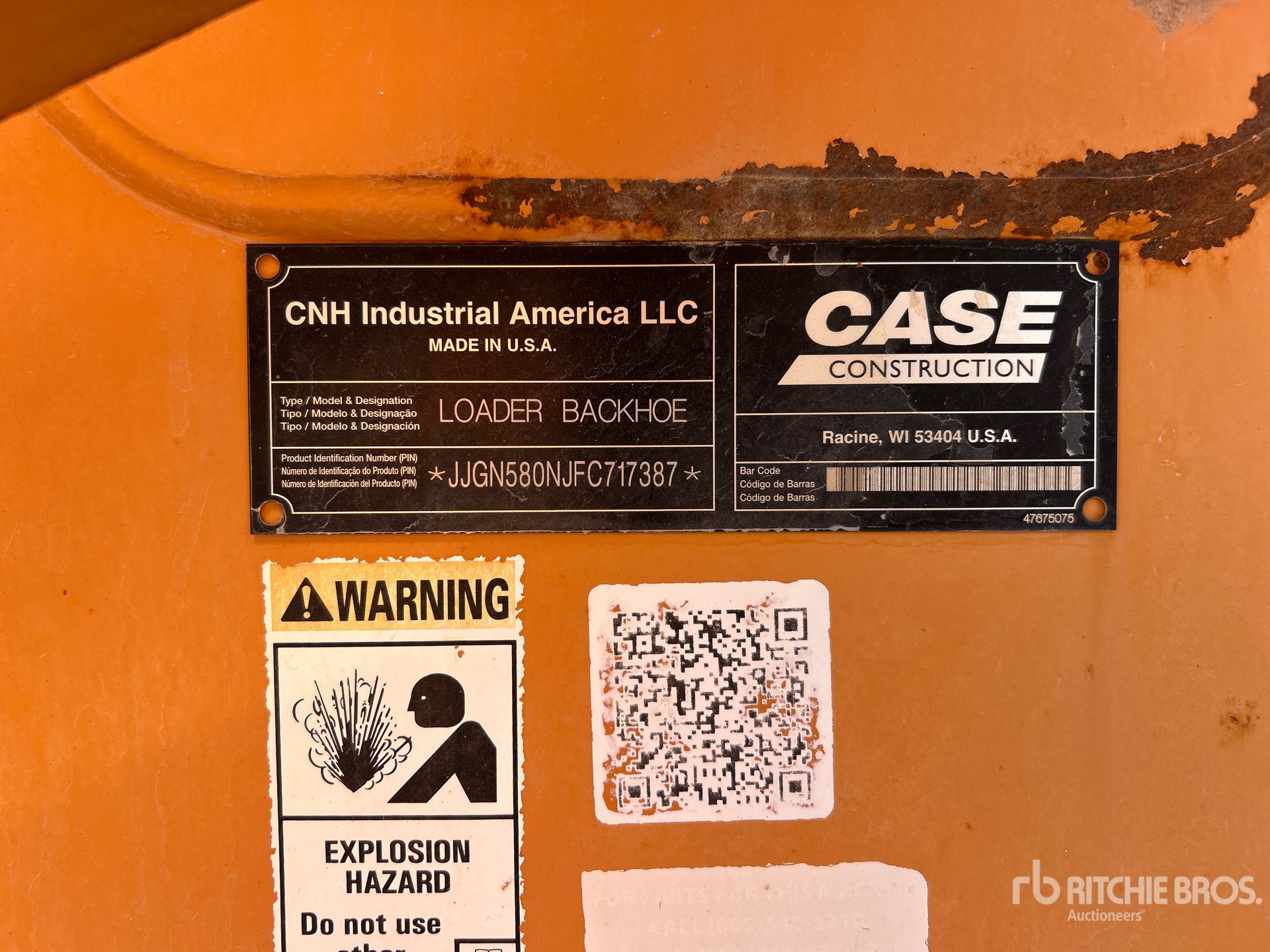 2015 Case 580N