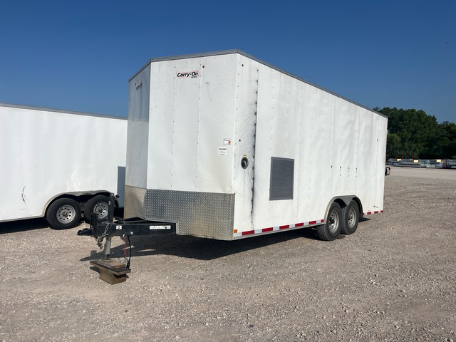 PMC Polyurethane Spray Foam System on 2022 Carry-On 22 ft T/A Enclosed Trailer