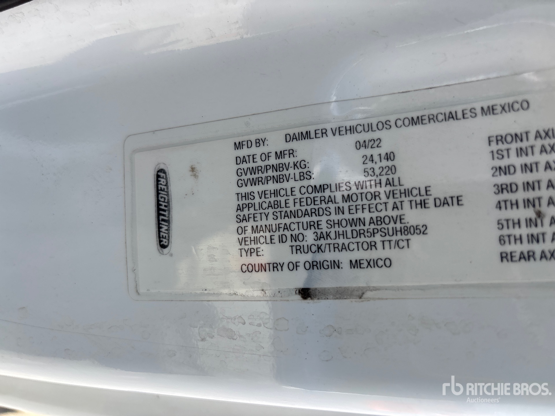 2023 Freightliner CASCADIA 126