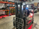 Chassis Lift with Mast/Boom Condition