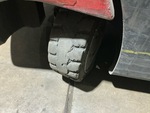 Chassis Lift with Right Rear Tire