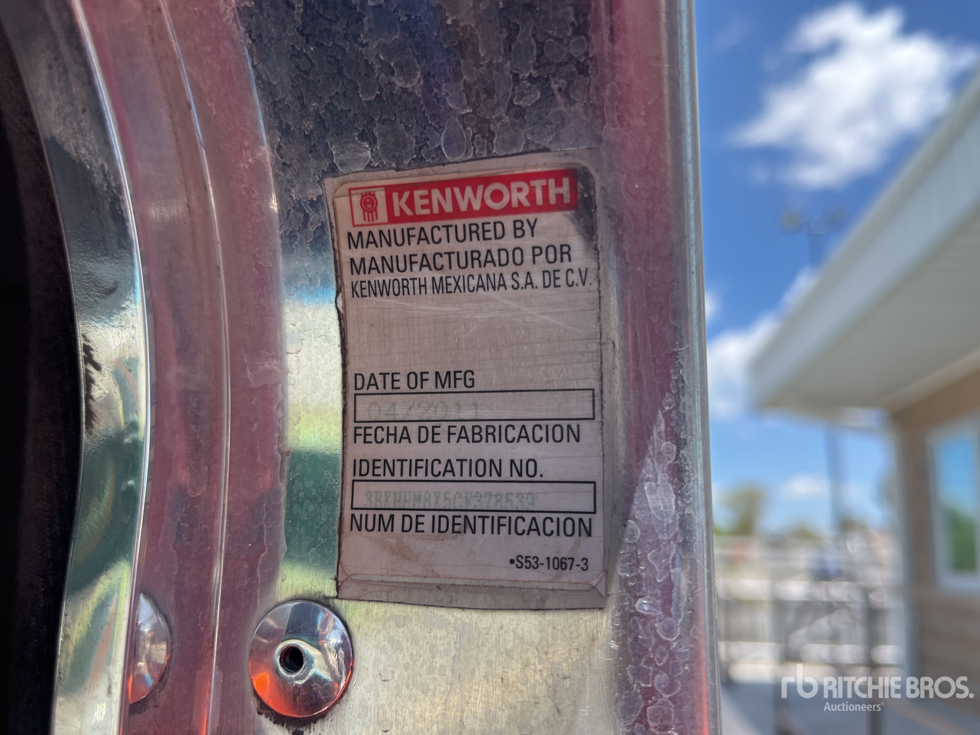 Photo of a 2012 Kenworth T370